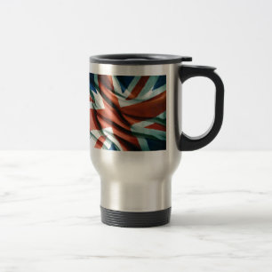 Caneca Térmica British Flag Pop Art