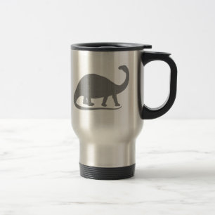 Caneca Térmica Brontosaurus cinzento