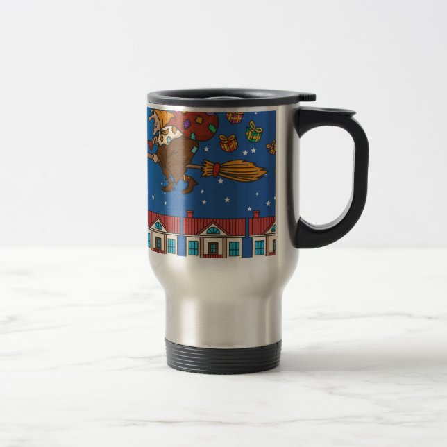 Caneca Térmica bruxa do xmas Befana (Direita)