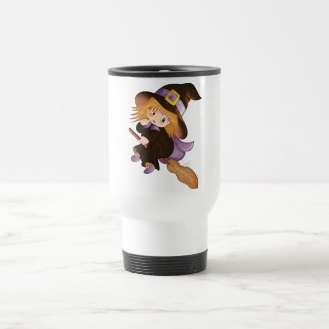 Caneca Térmica Bruxa Voadora (Centro)