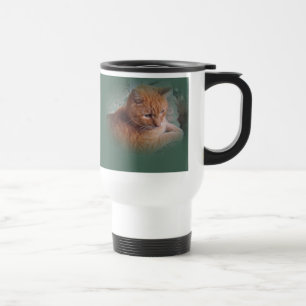 Caneca Térmica Bubba o Gato Atigrado Laranja