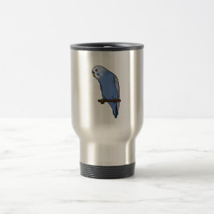 Caneca Térmica Budgie azul