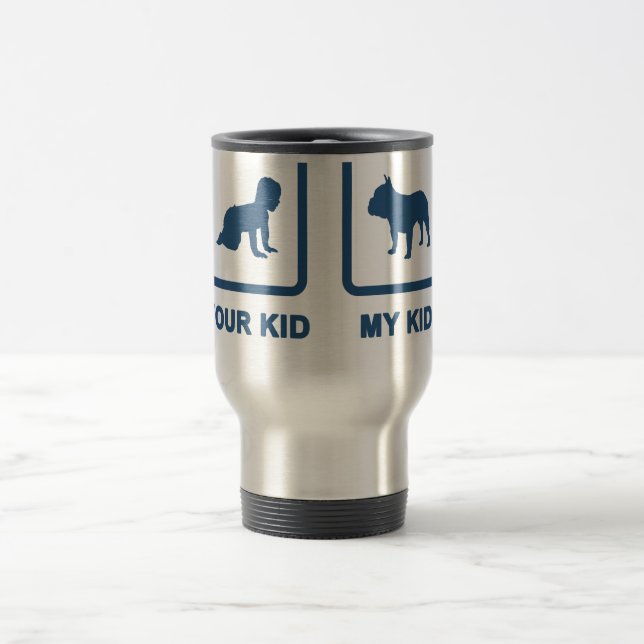 Caneca Térmica Buldogue francês (Centro)