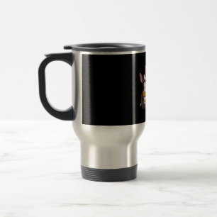 Caneca Térmica Bulldog Francês Jogando Violão Guitarrista Franc