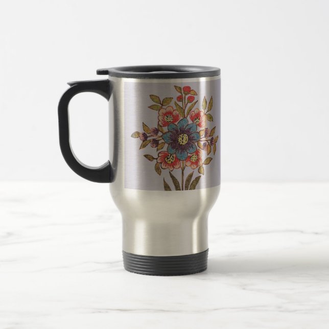Caneca Térmica Buquê antigo (Esquerda)