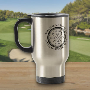 Caneca Térmica Buraco de Golfe Personalizado em Um Clássico