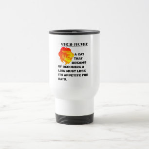 Caneca Térmica Cabeça de Leão Rugindo