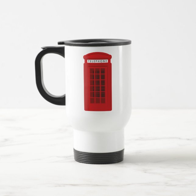 Caneca Térmica Cabine Telefônica (Esquerda)