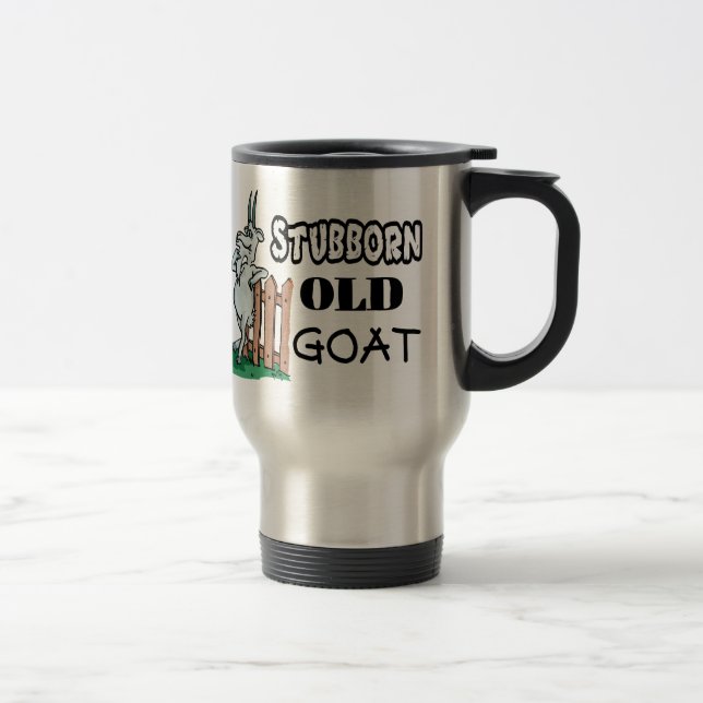 Caneca Térmica Cabra velha teimoso (Direita)