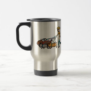 Caneca Térmica Cachorro Andando