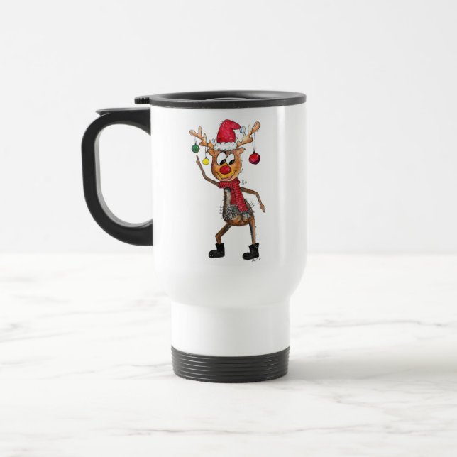 Caneca Térmica Cachorro Borrão Borrão (Esquerda)