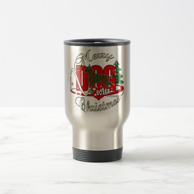 CANECA TÉRMICA CACHORRO DE NATAL BOXO (Centro)