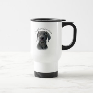 Caneca Térmica Cachorro Duplo Weimaraner - Você
