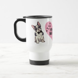 Caneca Térmica Cachorro Francês Bonitinho Amante de Bulldog Franc
