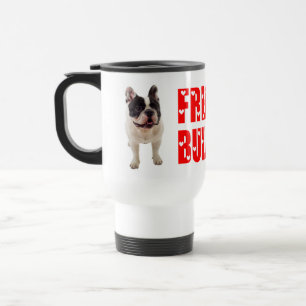 Caneca Térmica Cachorro francês fofo amante de Bulldog Francês