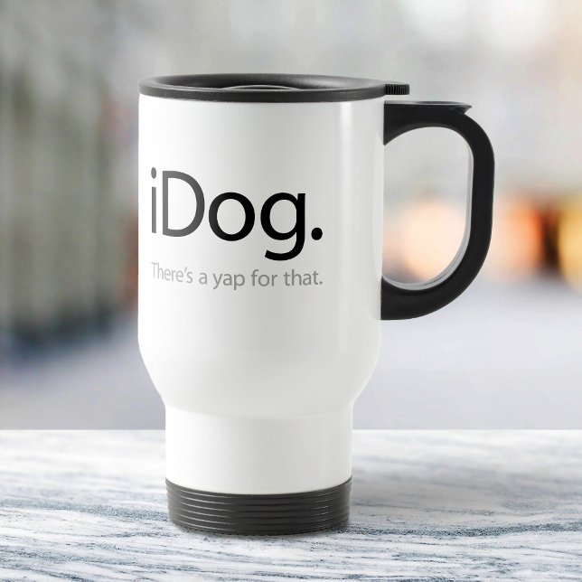 Caneca Térmica Cachorro - Há um Yap para isso (Criador carregado)