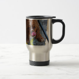 Caneca Térmica Cachorro Molhado com uma Banana