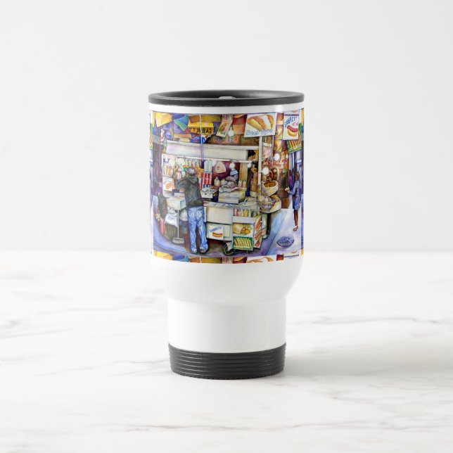 Caneca Térmica Cachorro Quente Deus, Nova Iorque (Centro)