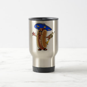 Caneca Térmica Cachorro quente quente do Mariachi dos desenhos