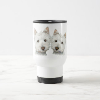 Caneca Térmica Cães bonitos de Westie