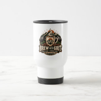 Caneca Térmica Café com Garra Vintage Fitness Força Café