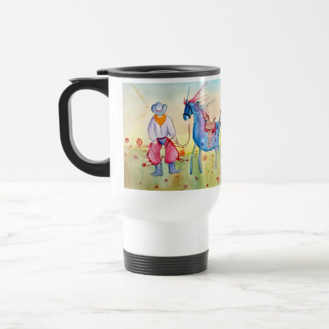 Caneca Térmica Café de Caubói (Esquerda)
