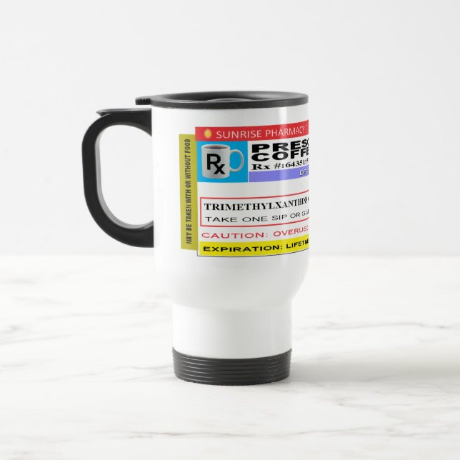Caneca Térmica Café de Prescrição (Esquerda)
