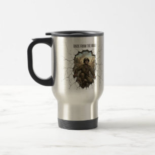 Caneca Térmica Café Dupla Exposição Soldado de Volta da Guerra M