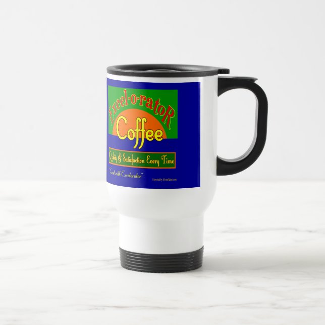 Caneca Térmica Café Engraçado Com Café Mug De Arte (Direita)
