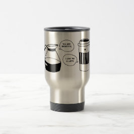 Caneca Térmica Café Latino Dia de os namorados Amor