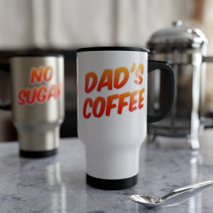 Caneca Térmica Café pai Sem Açúcar