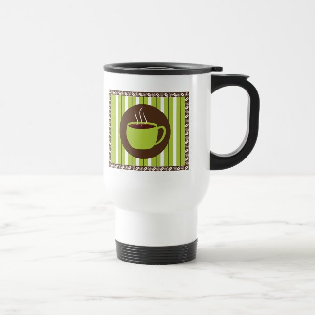 Caneca Térmica Café Pinstripe (Direita)