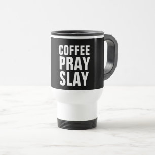 CANECA TÉRMICA CAFÉ REZA LACUNAS ESCRAVAS