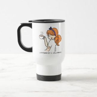 Caneca Térmica Cafeinado Personalizado e Café Vacinado
