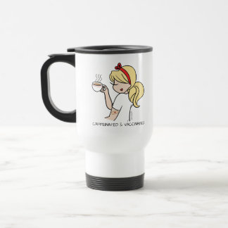 Caneca Térmica Cafeinado Personalizado e Café Vacinado