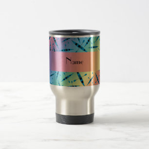 Caneca Térmica Caiaque conhecidos personalizados do arco-íris