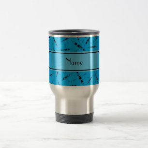 Caneca Térmica Caiaque conhecidos personalizados dos azul-céu
