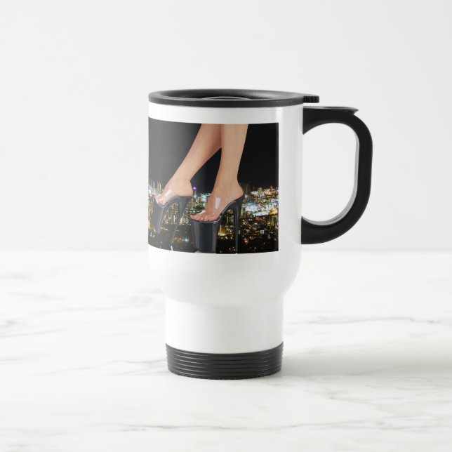 Caneca Térmica Calçados da cidade - Stiletto Art (Direita)