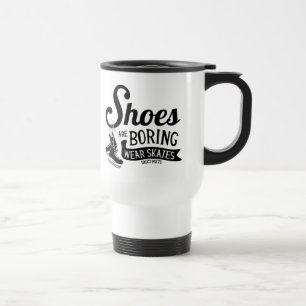 Caneca Térmica Calçados São Chatos De Skates De Hóquei Vistas