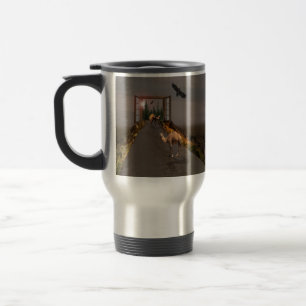 Caneca Térmica Camelos Caminhando Até A Terra Das Maravilhas,