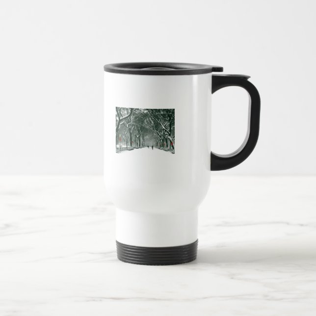 Caneca Térmica Caminho de neve do Central Park (Direita)
