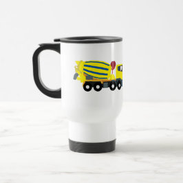 Caneca Térmica Caminhões De Construção De Caminhões De Cimento Co