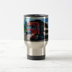 Caneca Térmica Caminhões para caminhoneiros e amantes de caminhõe