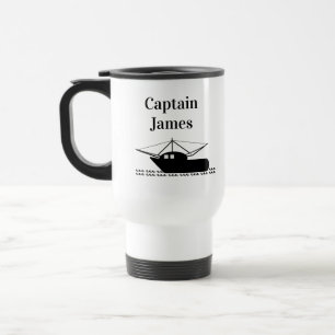 Caneca Térmica Caminhoneiro de camarão personalizável