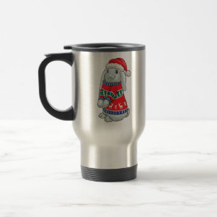 Caneca Térmica Camisa de Natal Believe Gráfico de Natal - V de Na