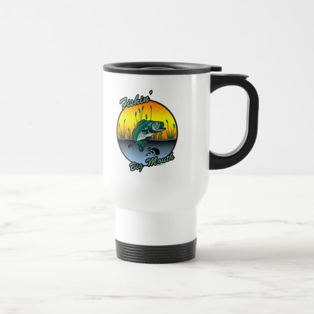 Caneca Térmica Camisas De Pesca Da Boca-Grande (Direita)