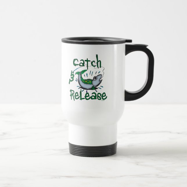 Caneca Térmica Camisas de pesca de captura e de saída (Direita)