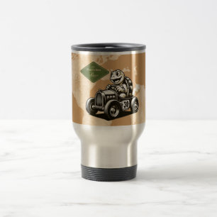 Caneca Térmica Camisas Tri-Blend de tartaruga de desenho animado