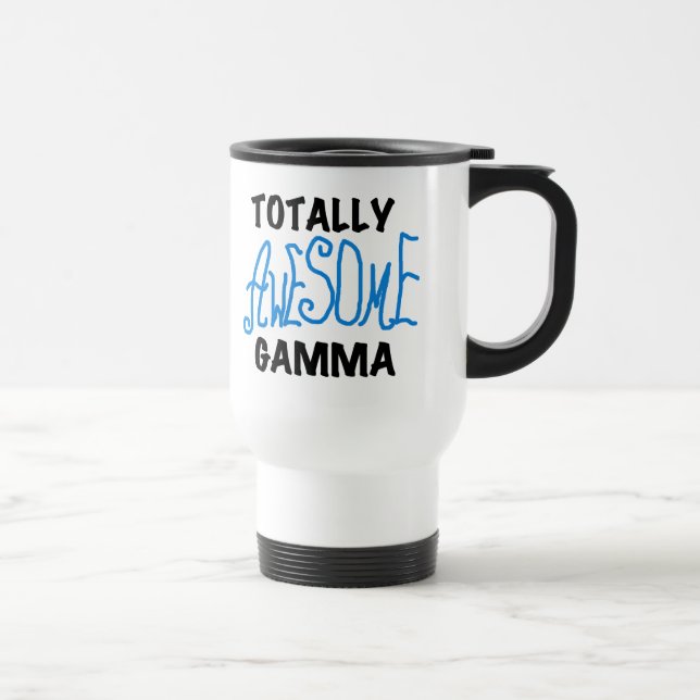 Caneca Térmica Camiseta azul e presentes da gama totalmente (Direita)