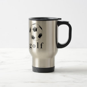 Caneca Térmica Camiseta Divertida de Esportes Bola de Futebol Gol